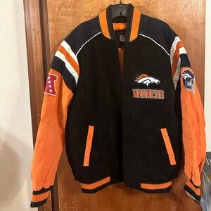 *NEW* Denver Broncos Varsity Jacket Size L